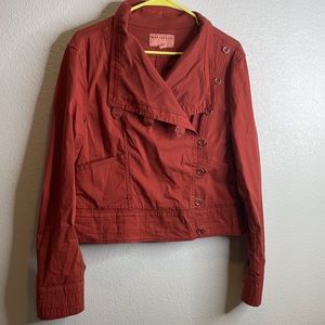 Anthropologie Red Jacket